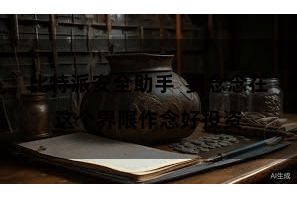 比特派安全助手 要念念在这个界限作念好投资