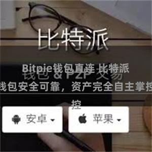 Bitpie钱包直连 比特派钱包安全可靠，资产完全自主掌控