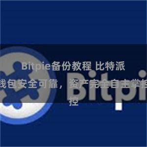 Bitpie备份教程 比特派钱包安全可靠，资产完全自主掌控