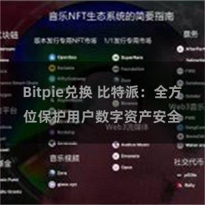 Bitpie兑换 比特派：全方位保护用户数字资产安全