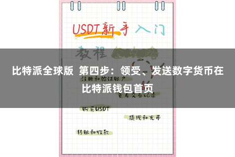 比特派全球版  第四步：领受、发送数字货币在比特派钱包首页