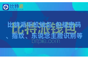 比特派手机钱包  包括密码、指纹、东说念主脸识别等