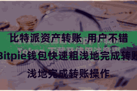 比特派资产转账  用户不错通过Bitpie钱包快速粗浅地完成转账操作