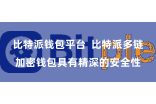 比特派钱包平台  比特派多链加密钱包具有精深的安全性