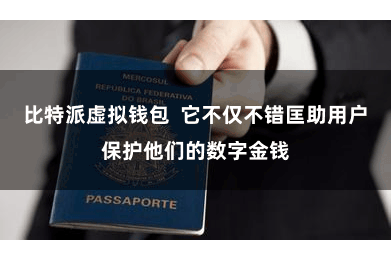 比特派虚拟钱包  它不仅不错匡助用户保护他们的数字金钱